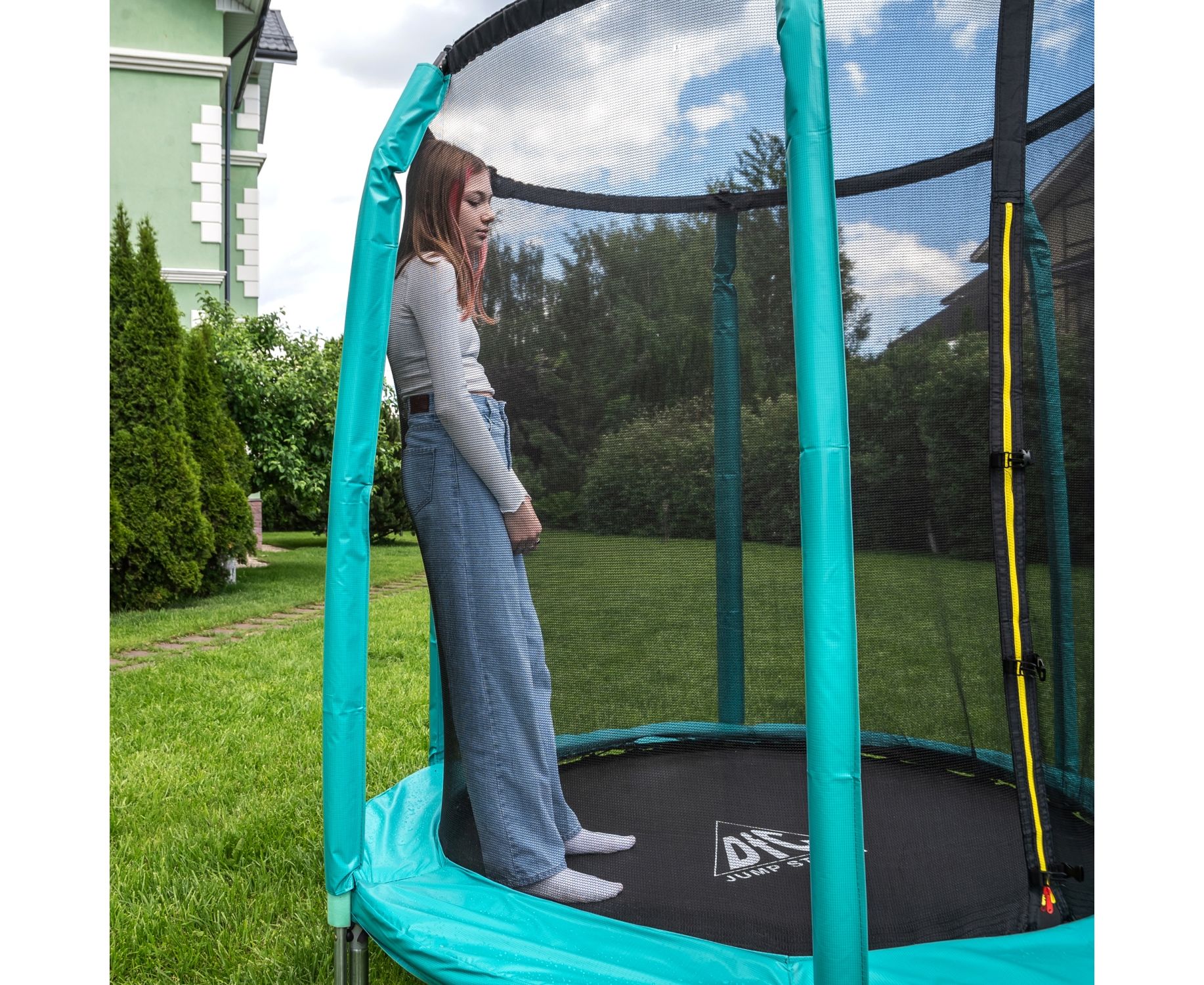 Батут DFC Jump Street 16ft внутр.сетка (488cм) 16FT-JST-E