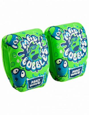 Нарукавники Mad Wave Foam M0756 04 2 10W зеленый