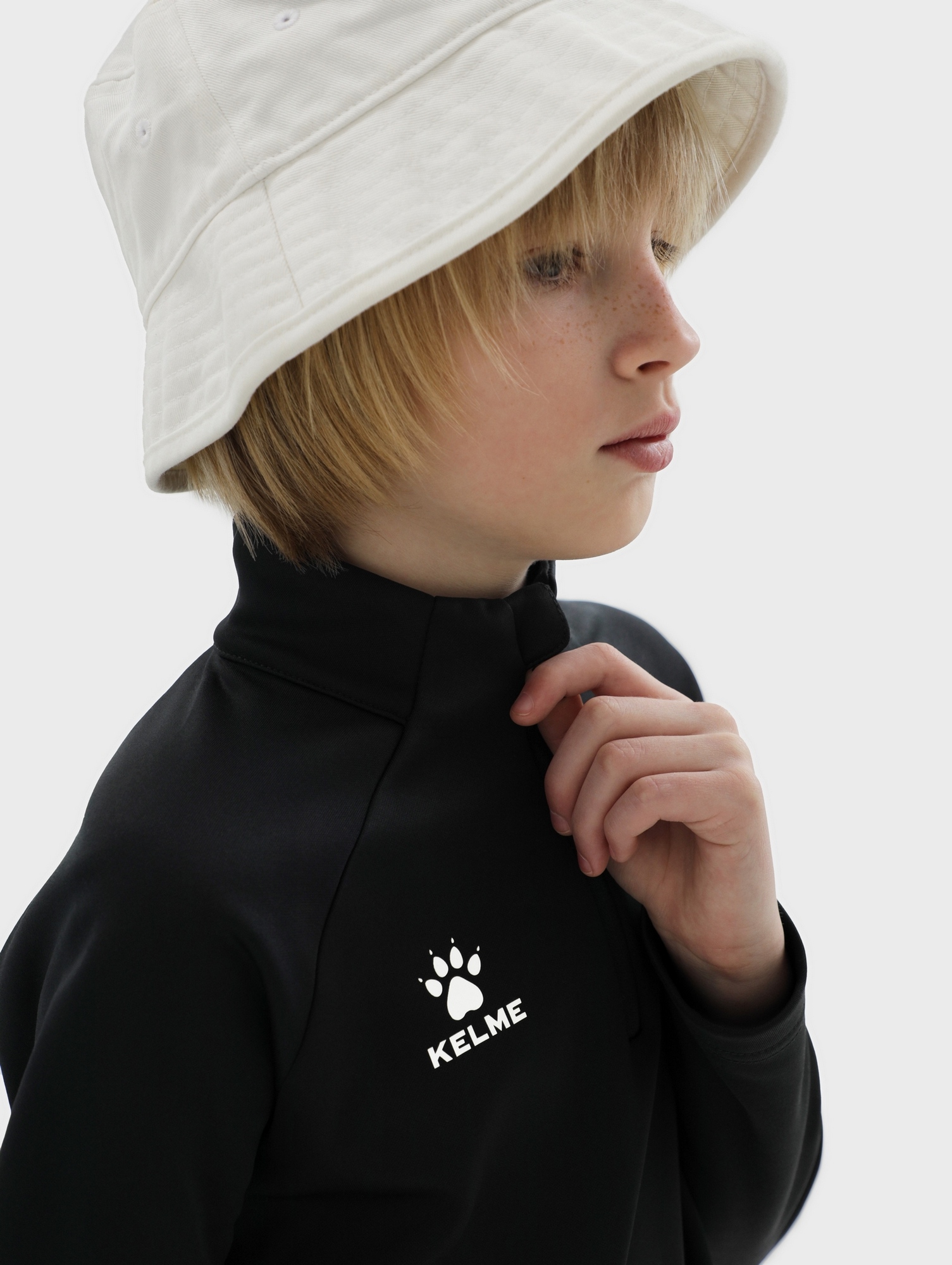 Детская олимпийка Kelme Children's Pullover (plus Fleece) 7461TT3052-000 Black