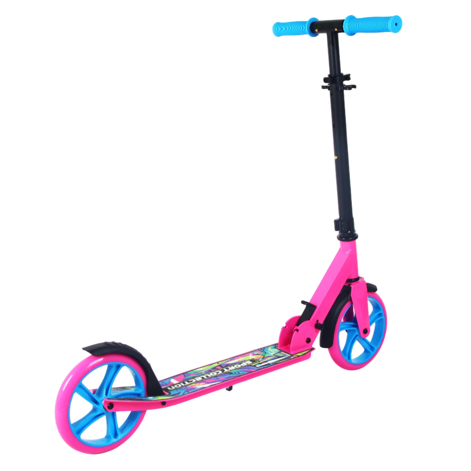 Самокат 200мм Sport Collection CK-SA200-3 pink (фонарь и наклейка в подарок)
