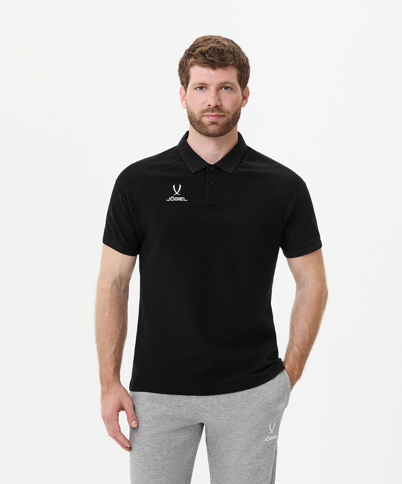 Поло Jogel CAMP 2 CVC Polo, черный