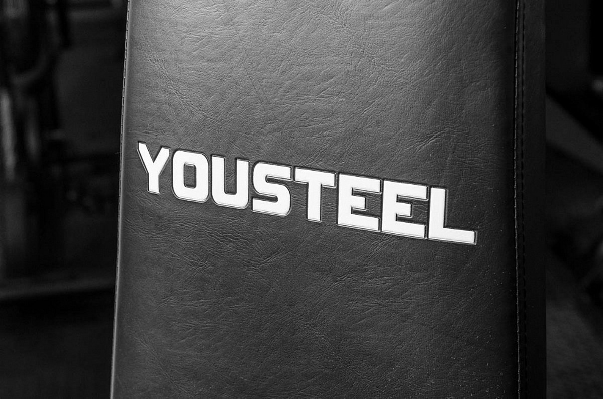 Скамья с регулировкой угла наклона YouSteel СКР-2 черный | Premium Fitness