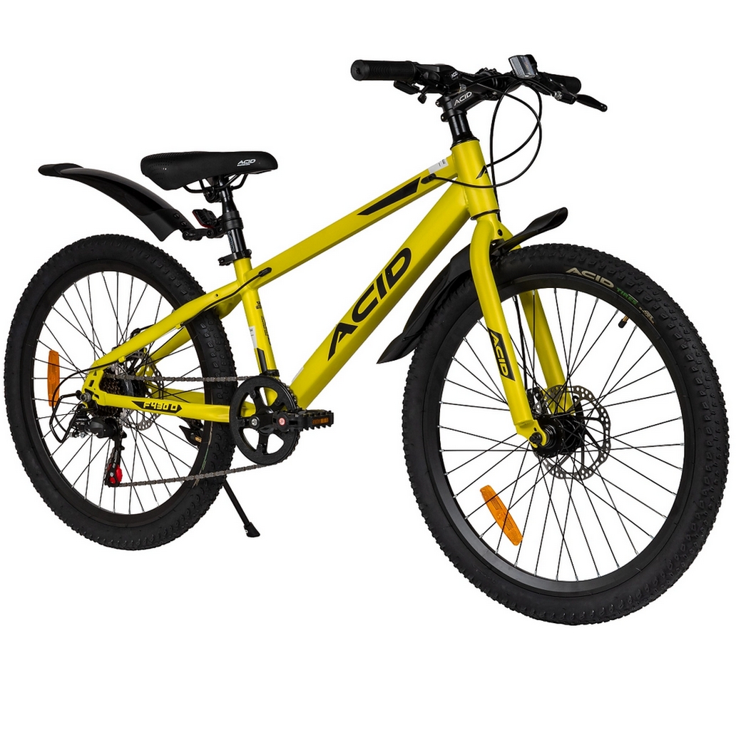 Велосипед 24" Acid F 430 D 2026 056287 Lime Green\Black