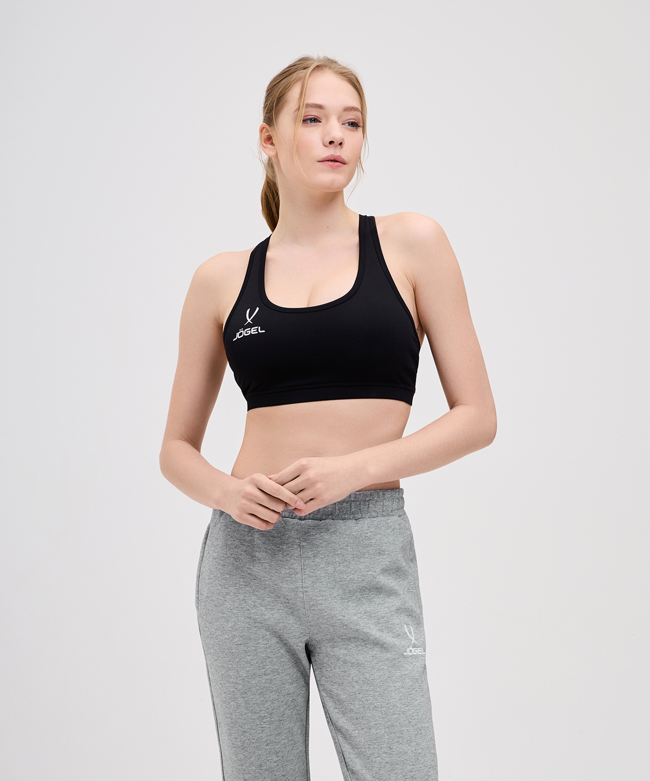Бра тренировочное Jogel DIVISION PerFormDRY Training Bra W, черный