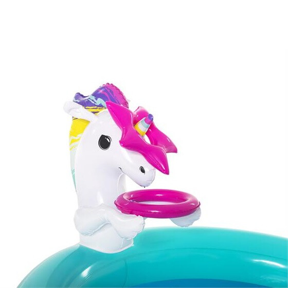 Игровой центр-бассейн с шариками и игрушками Bestway 274х198х137см 53097