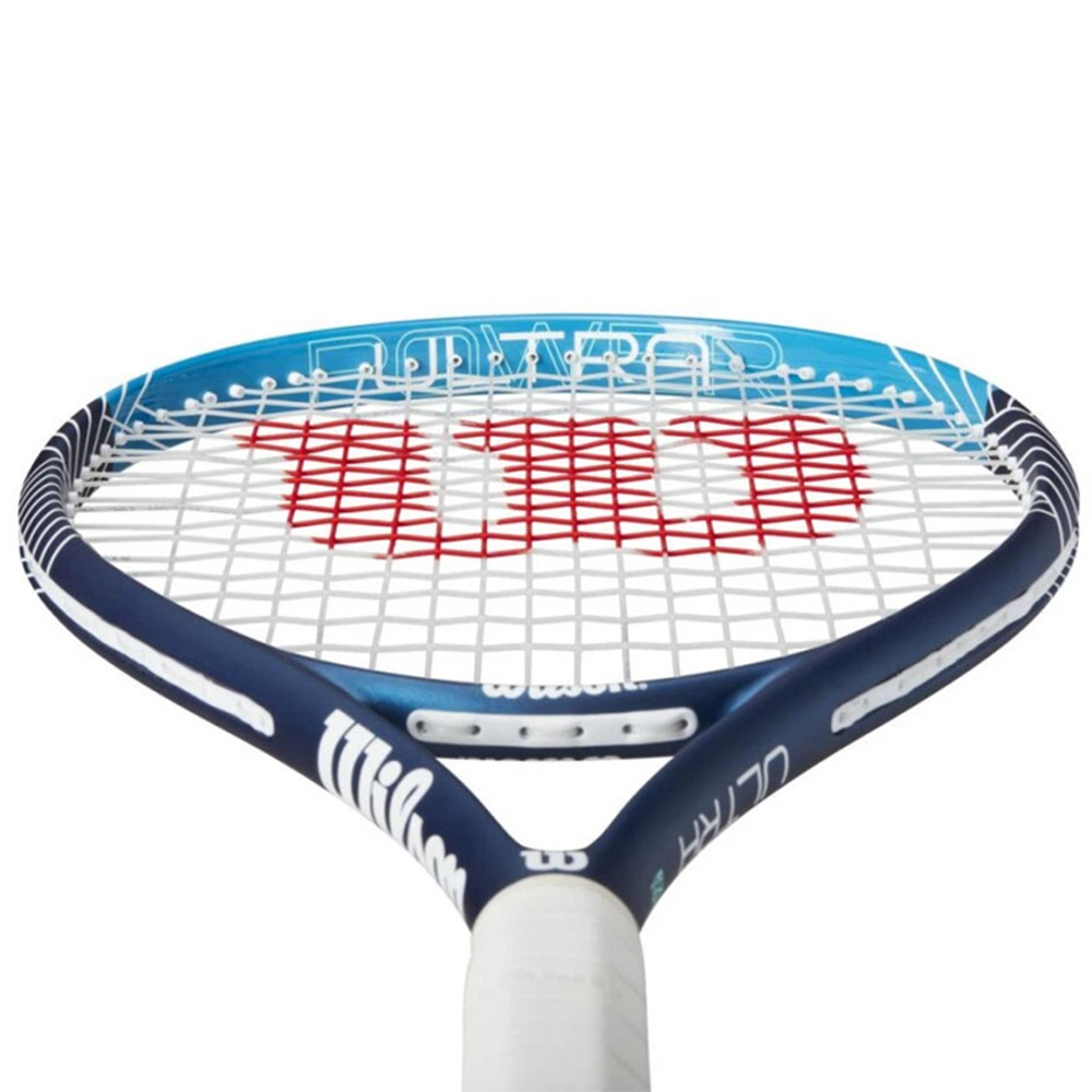 Ракетка для большого тенниса, для любит, графит, со струнами Wilson Ultra Power 105 Gr3 WR147010U3 темносиний-белый