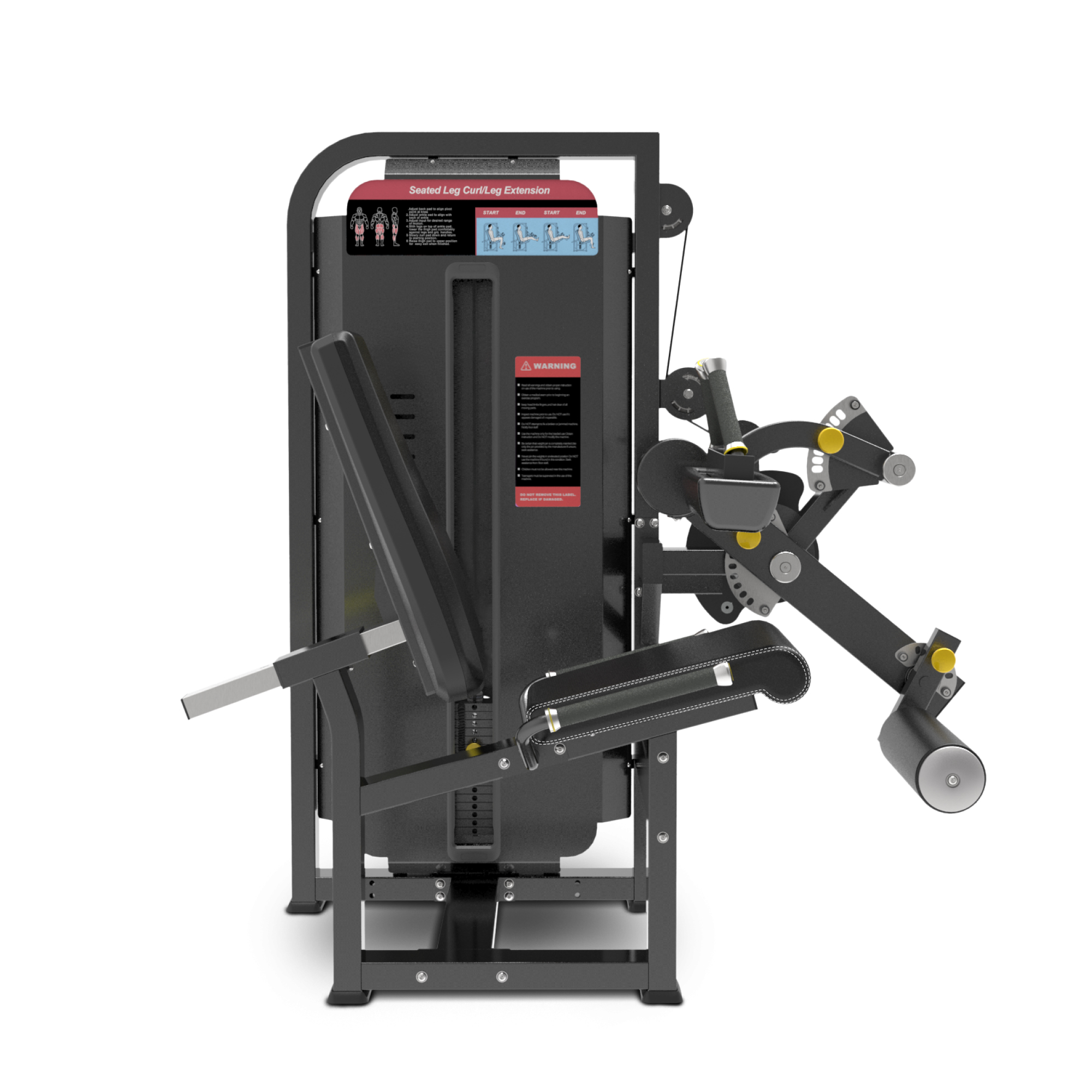 Сгибание и Разгибание Ног Сидя UnixFit PRO UC-6758 | Premium Fitness
