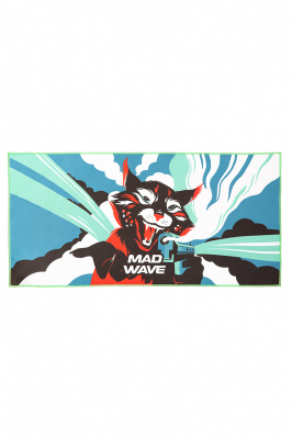 Полотенца Mad Wave Microfiber towel Lynx M0764 17 0 00W разноцветный