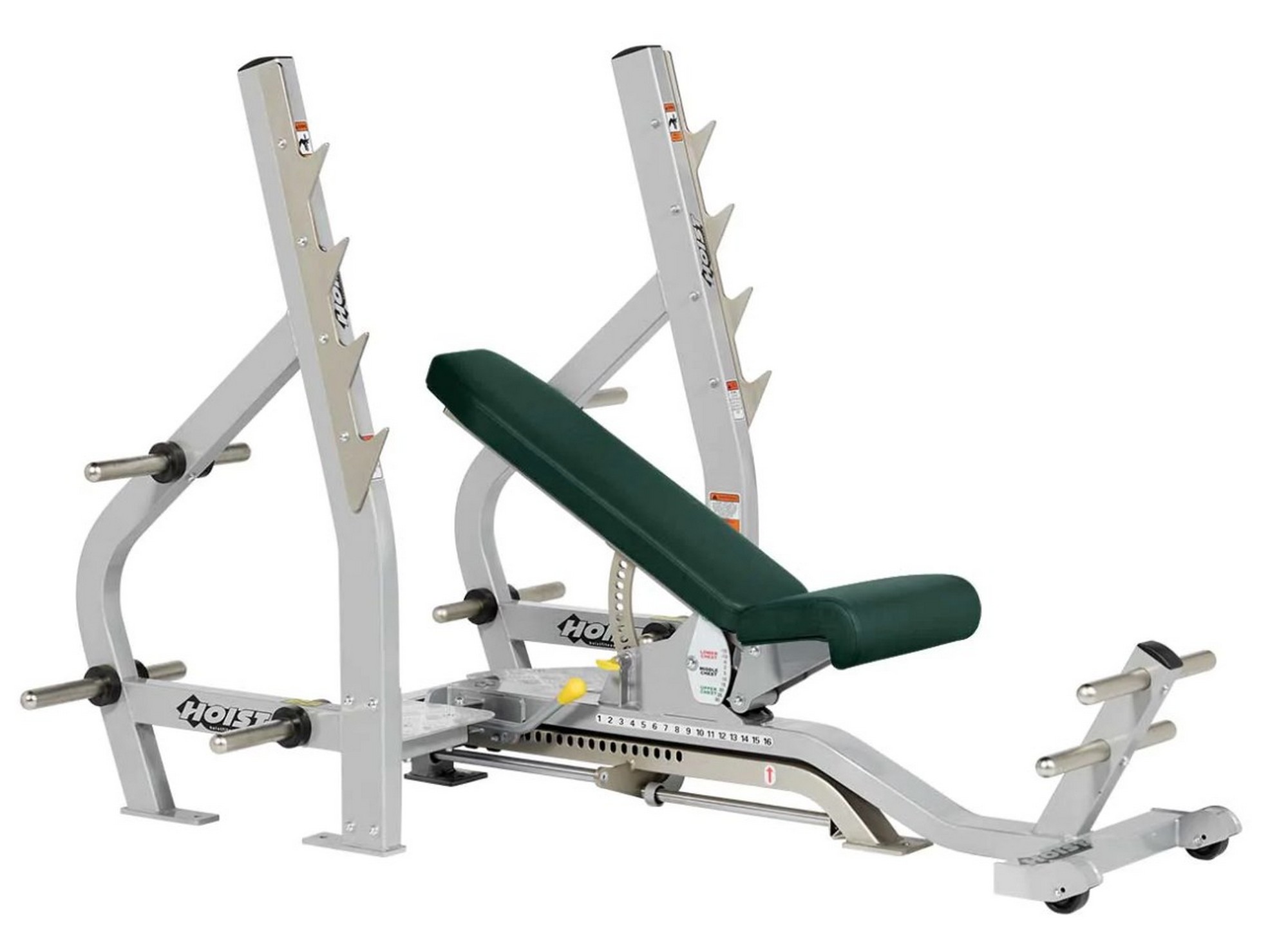 Олимпийская скамья с регулировкой наклона Hoist CF-2179 | Premium Fitness