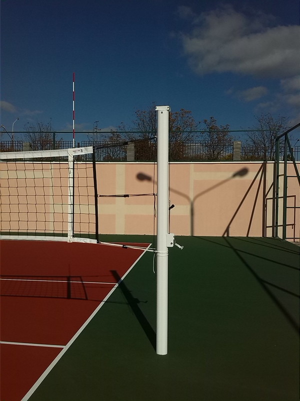 Универсальные алюм. стойки с механической лебедкой натяжения сетки SportWerk SpW-AUS-4