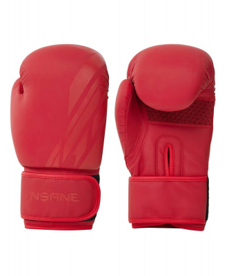 Перчатки боксерские Insane ORO, ПУ, 12 oz, красный