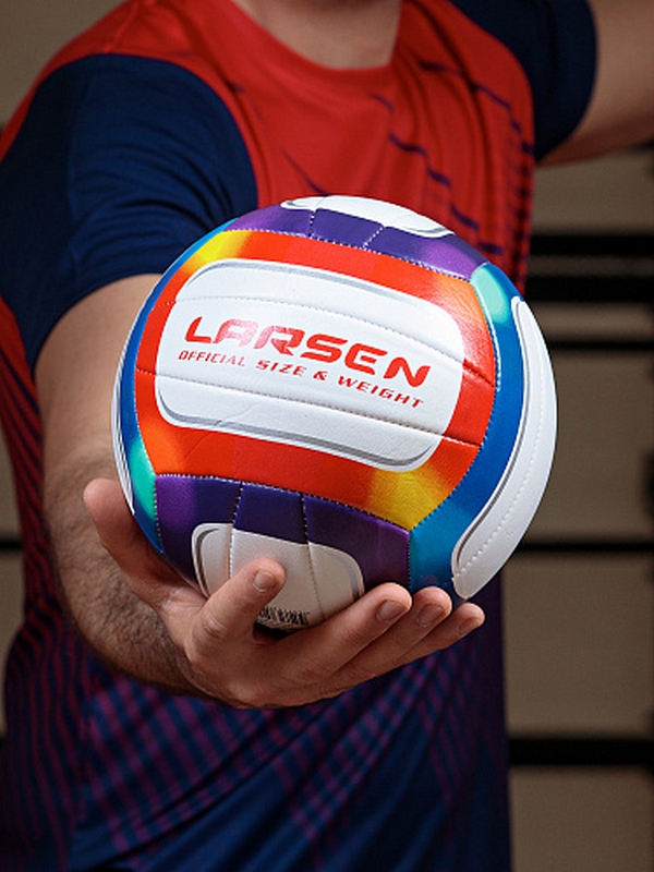 Мяч волейбольный пляжный Larsen Beach Volleyball Rainbow р.5