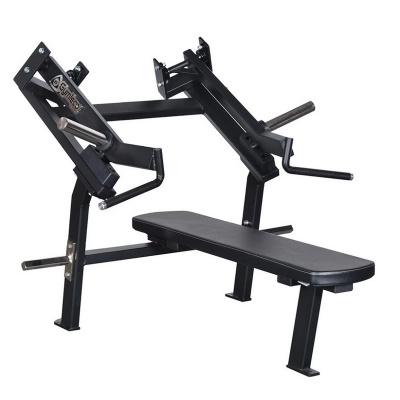 Грудной жим лежа Gymleco 022 со сведением на свободных весах | Premium Fitness
