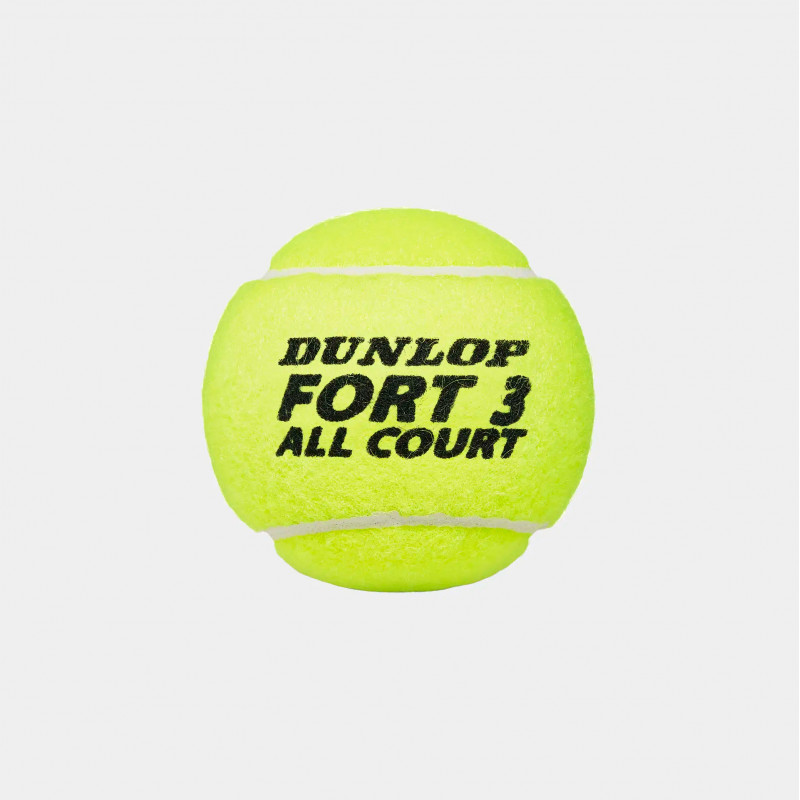 Теннисные мячи \3 мяча в банке\ 72 мяча в коробке\ пластиковые банкиTennis Life Dunlop Fort All Court 601605