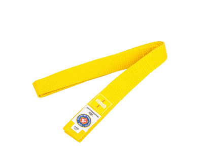 Пояс для дзюдо Clinch Judo Belt FDR C301 желтый