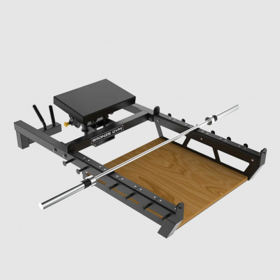 Скамья ягодичный мостик Bronze Gym RAVE RE65 BGRE65 | Premium Fitness