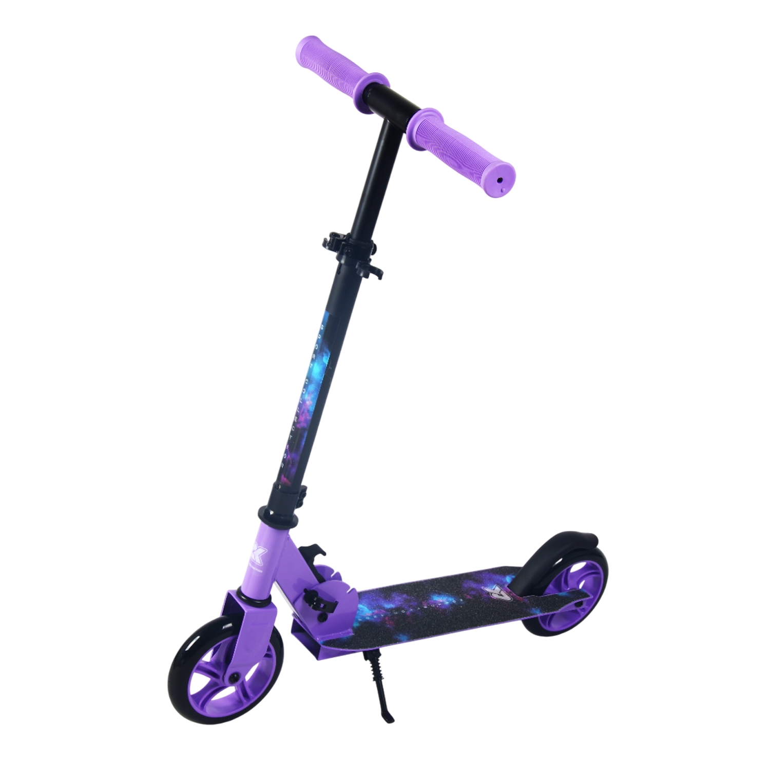 Самокат 145мм Sport Collection CK-SJ145-43 violet (фонарь и наклейка в подарок)
