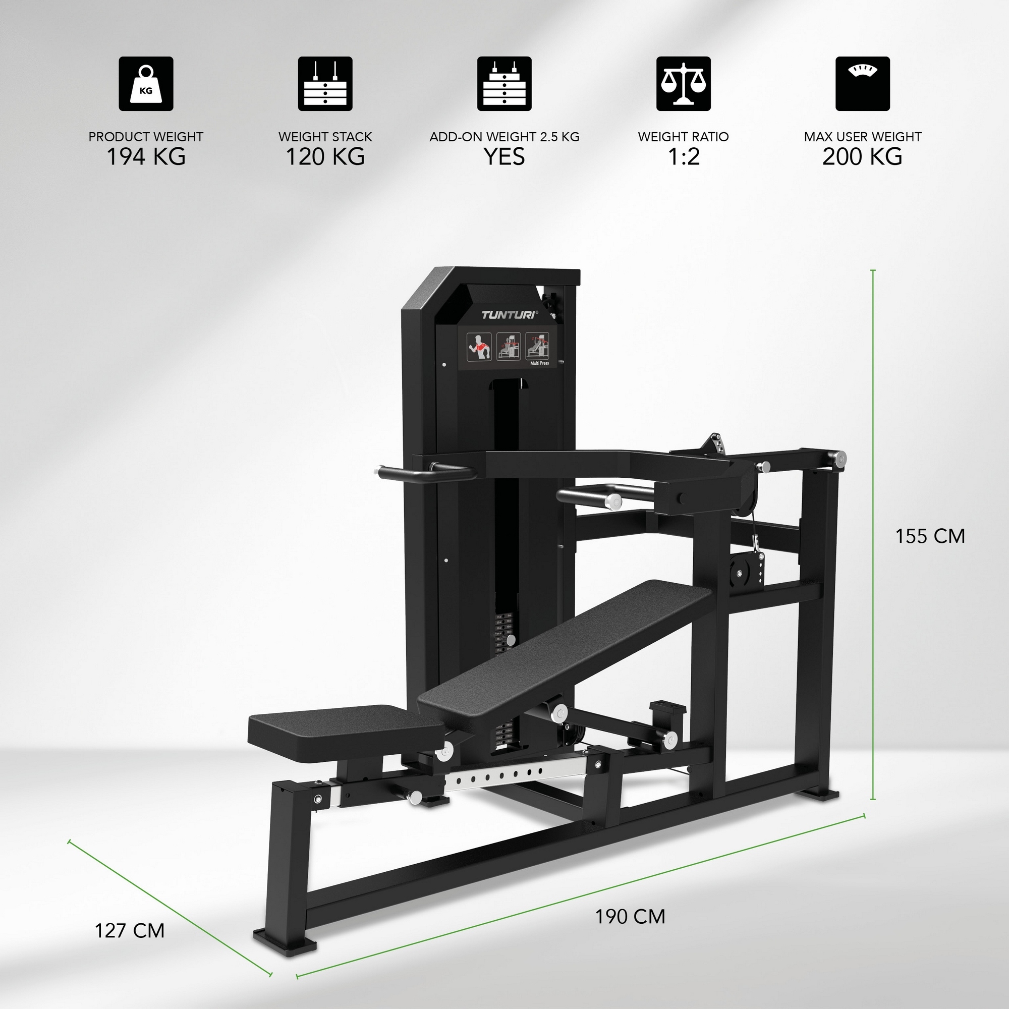 Tunturi 25PVS10000 Мультижим | Premium Fitness