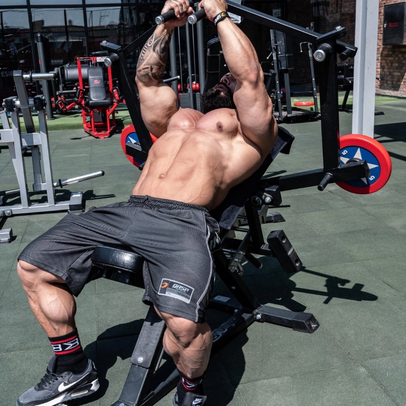 Баттерфляй лежа Gymleco 023 на свободных весах с изменяемым углом наклона (Пек Флай) | Premium Fitness