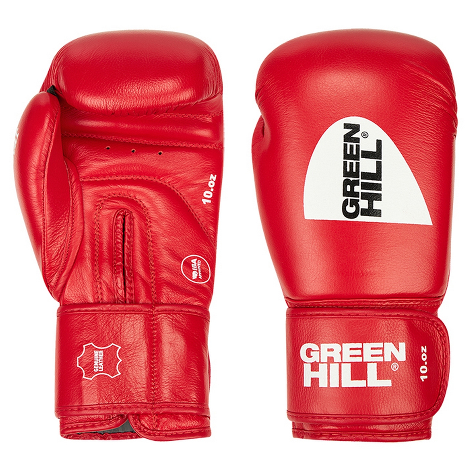 Боксерские перчатки Green Hill Super Star одобренные IBA BGS-1213IBA красный