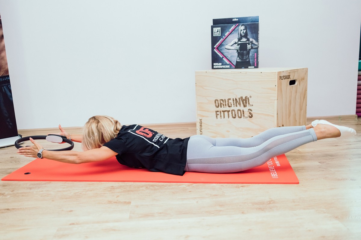 Кольцо для пилатес Original Fit.Tools изотоническое FT-PILATES-RING