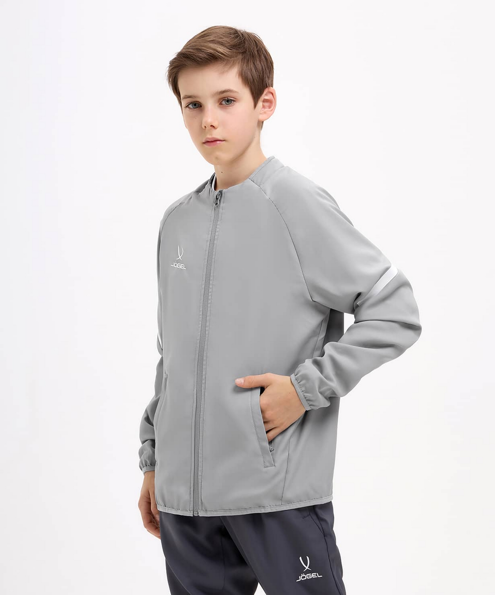 Куртка спортивная Jogel CAMP 2 Lined Jacket, серый