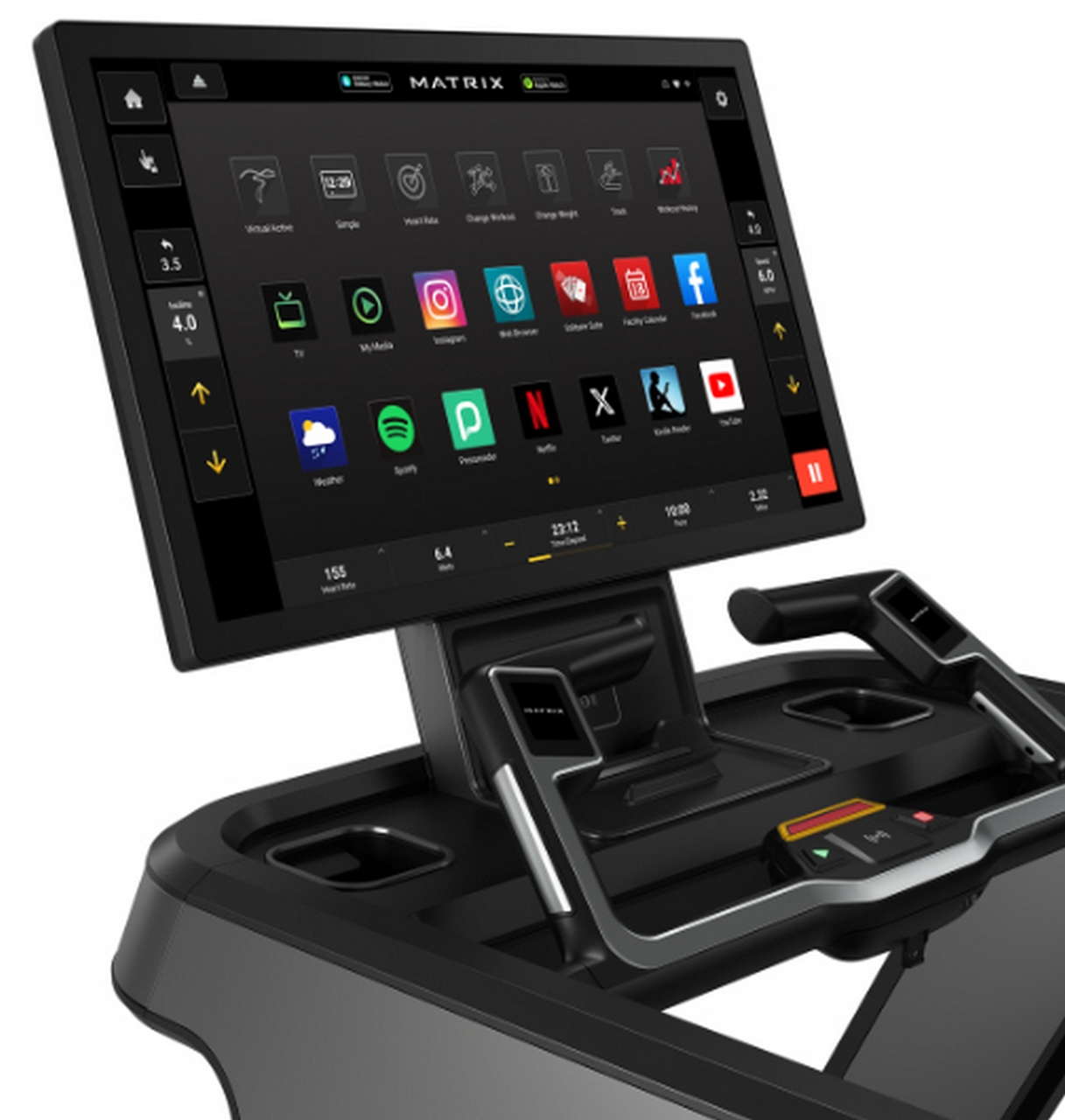 Беговая дорожка Matrix Onyx с консолью Touch P1 TM 32"