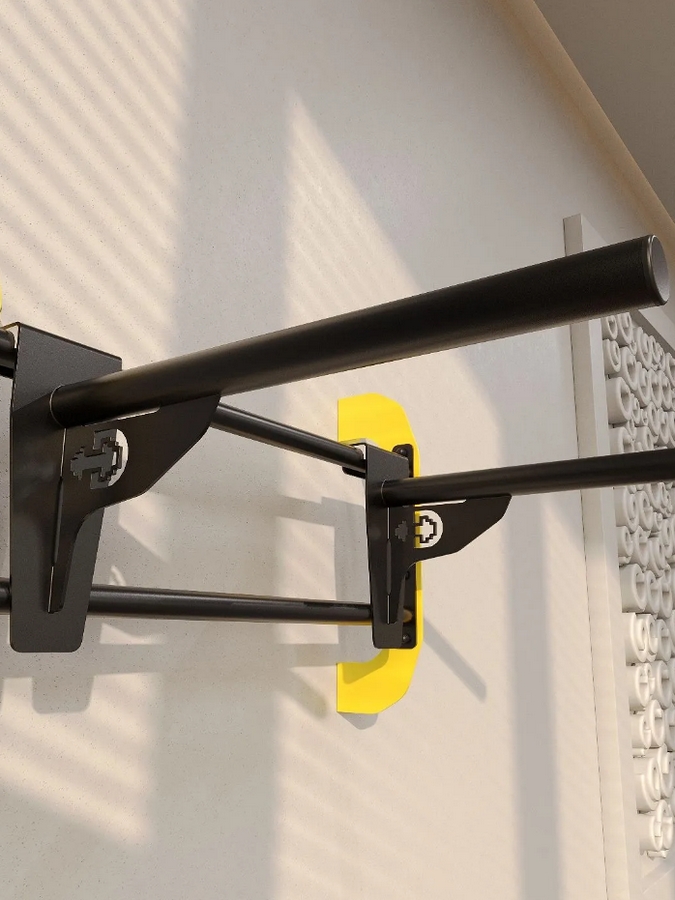 Брусья настенные регулируемые Domsen Ds55 YELLOW
