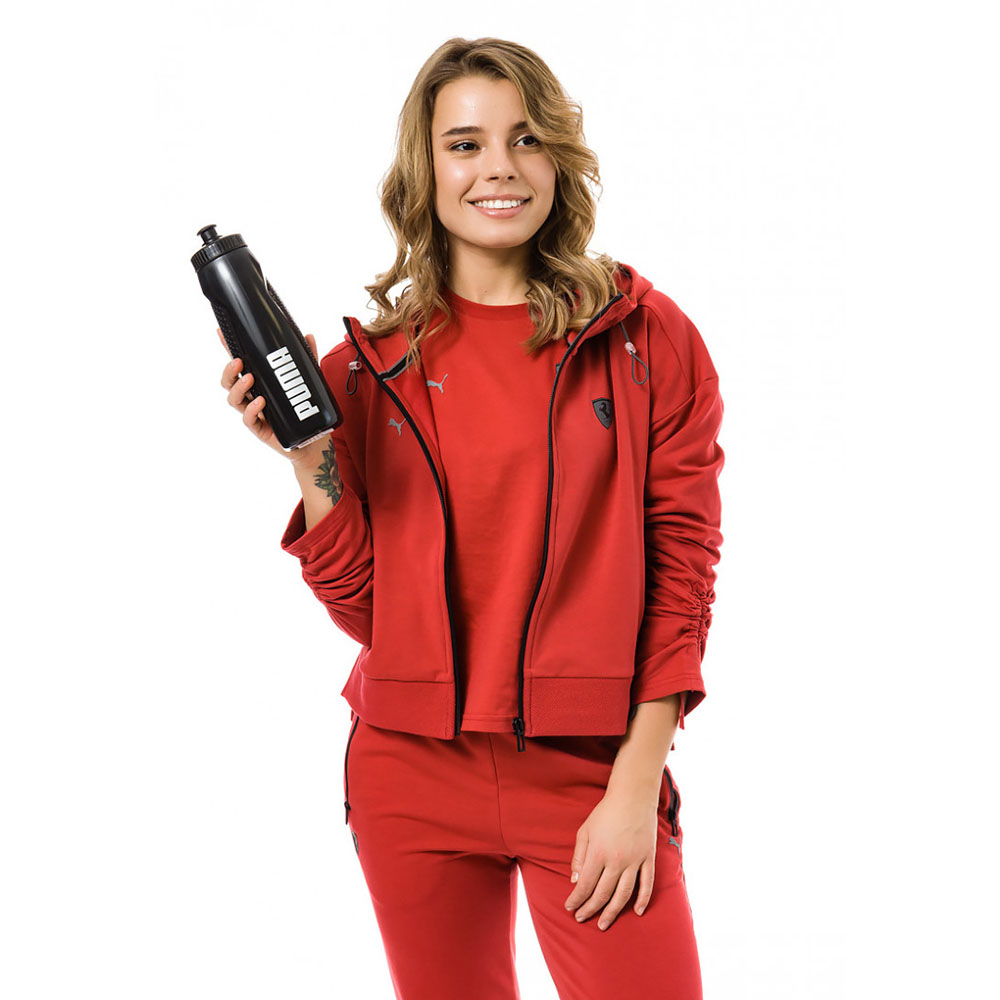 Бутылка для воды, 750мл, ПЭ, ПП, ПТУ, силикон Puma TR bottle core 05381301 черный