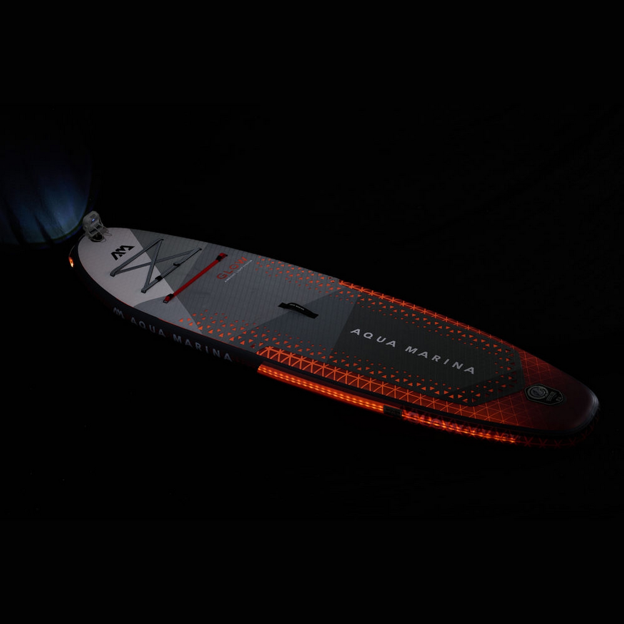 SUP-доска 315х79х15см, Ambient Light System, киль, лиш, до 140кг Aqua Marina Glow BT-24GL