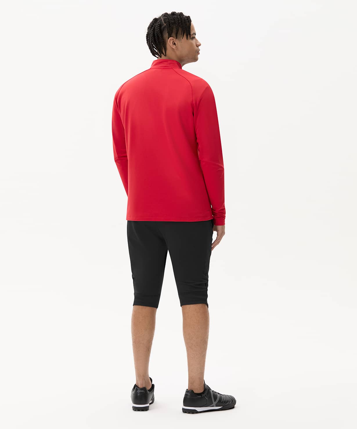 Джемпер тренировочный Jogel PREMIER PerFormDRY Training 1/4 Zip Fleece Top, красный