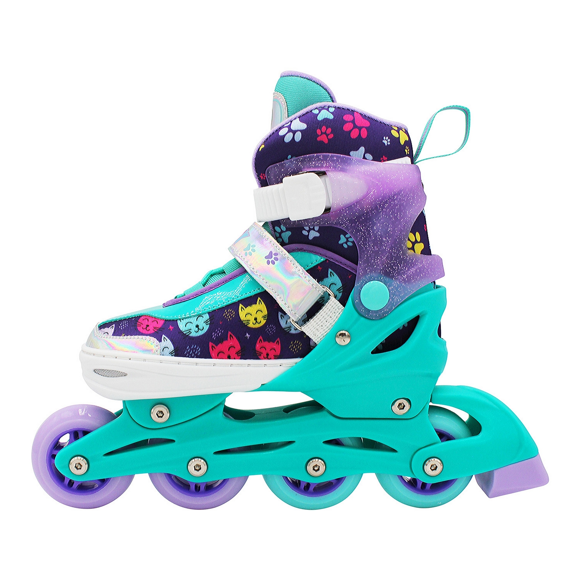 Раздвижные роликовые коньки Alpha Caprice Kitty Mint