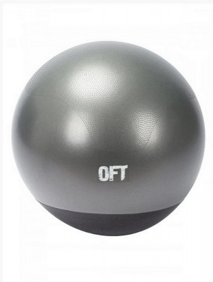 Мяч гимнастический d55 см профессиональный Original Fit.Tools FT-GTTPRO-55 двухцветный