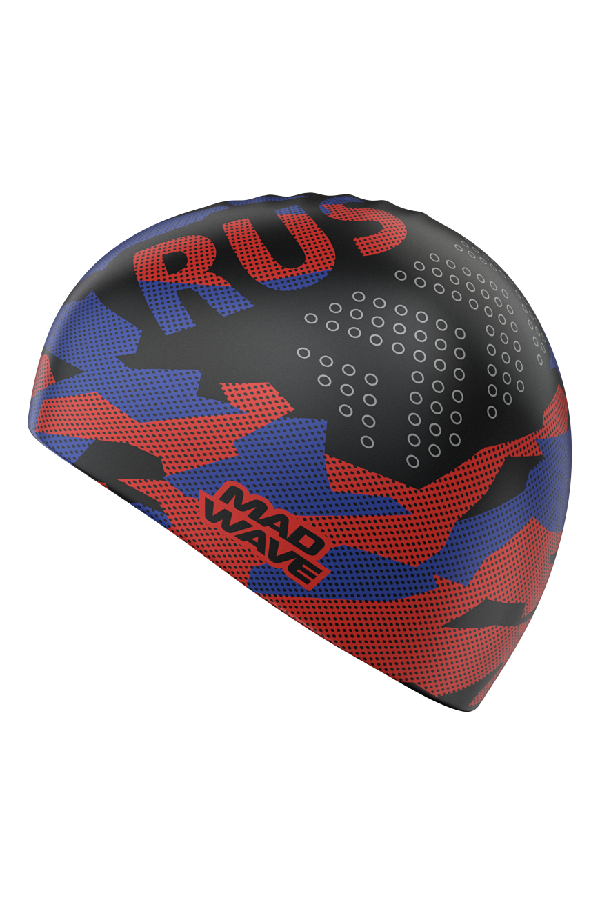 Силиконовая шапочка Mad Wave Racing Silicone M0595 02 0 01W Черный