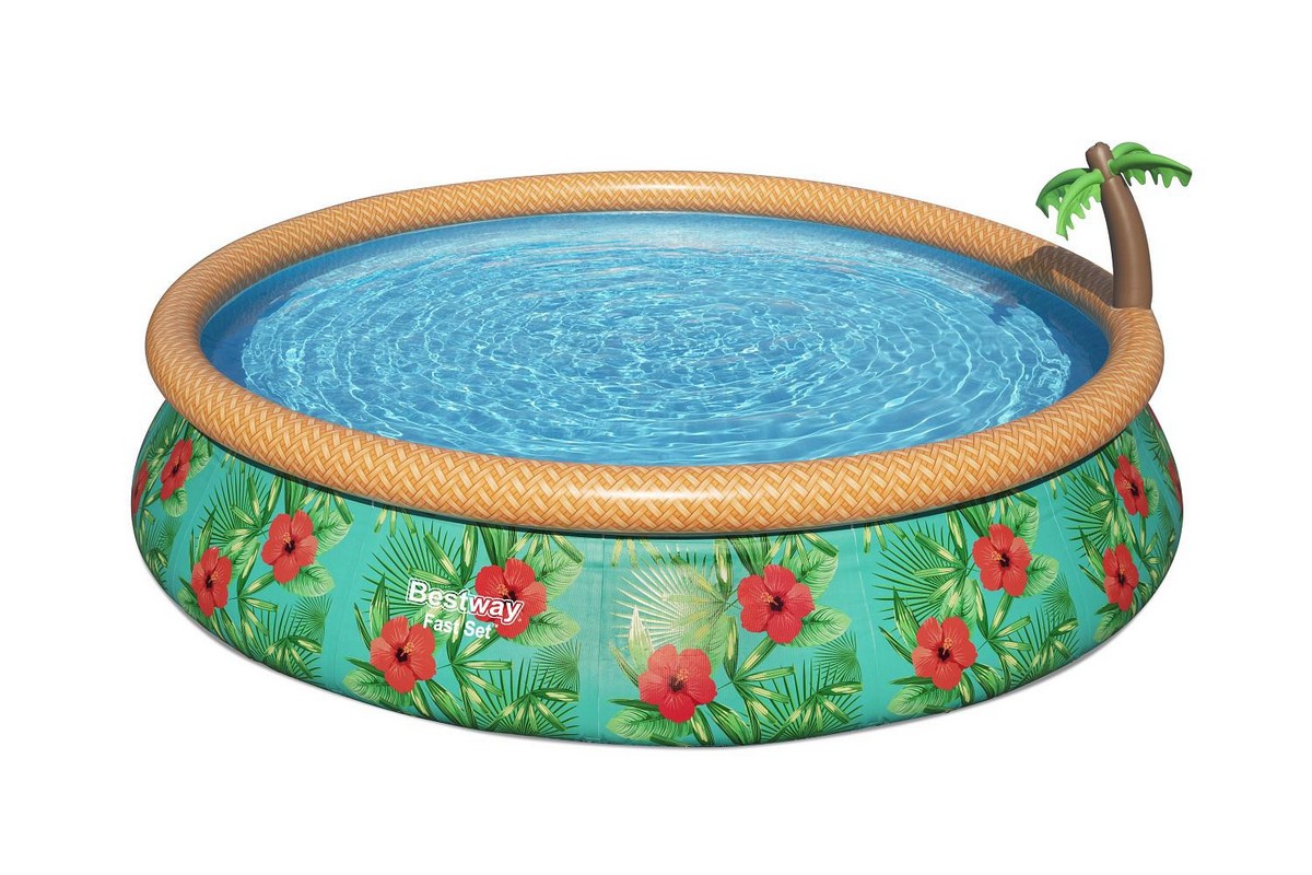 Бассейн 457x84см Bestway Fast Set 57416