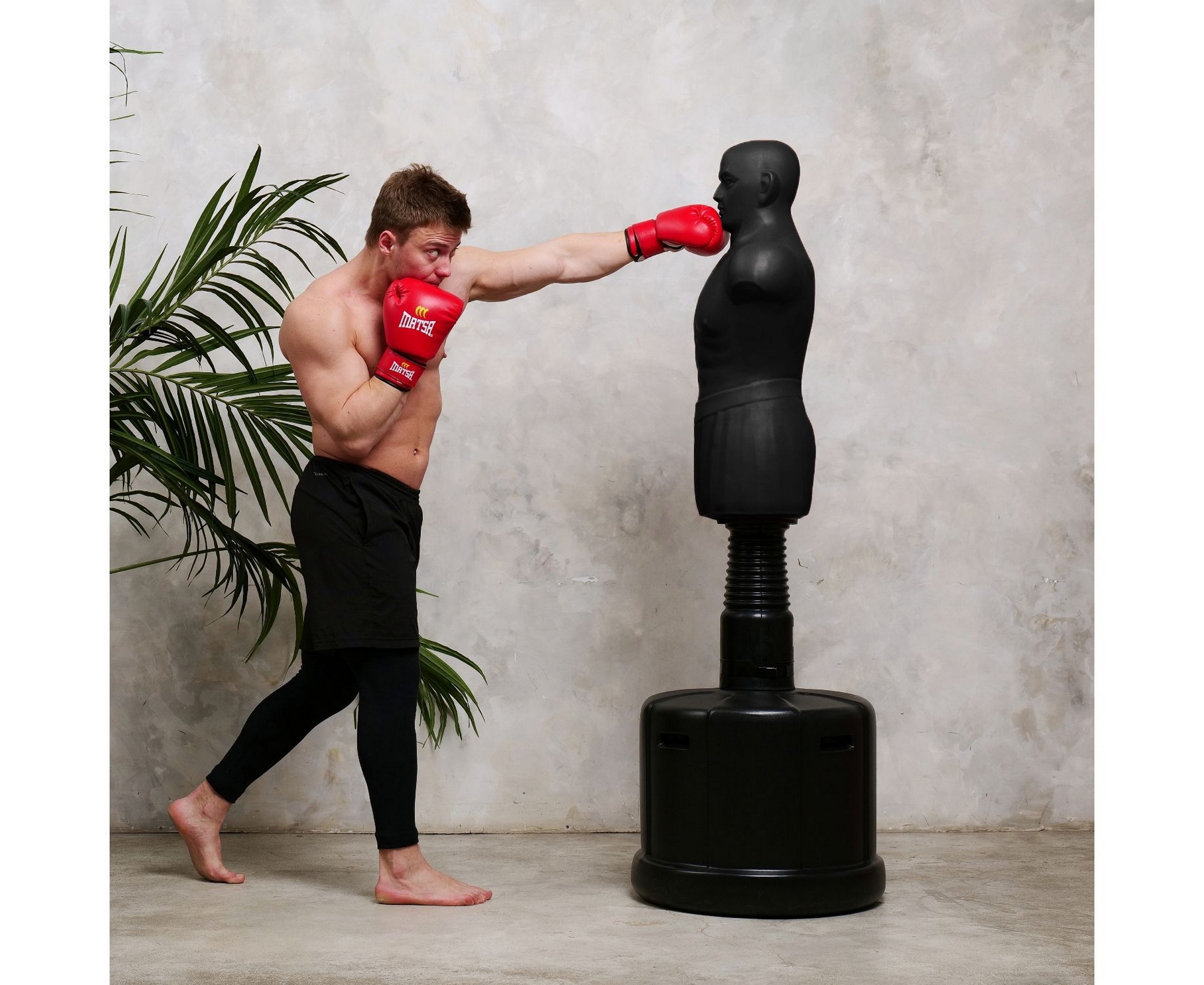 Манекен DFC Boxing Punching Man-Medium TLS-BB черный