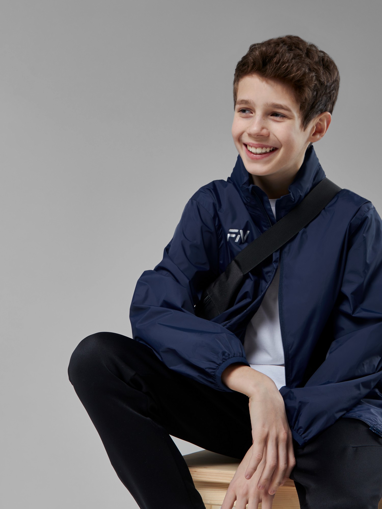 Детская ветровка FN Storm Kid KFN4191001-424 Dark Blue