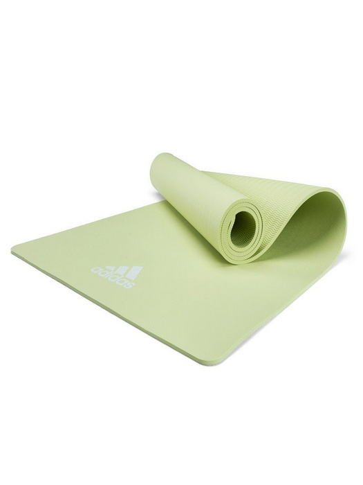 Коврик (мат) для йоги 176x61x0,8см Adidas ADYG-10100GN зеленый
