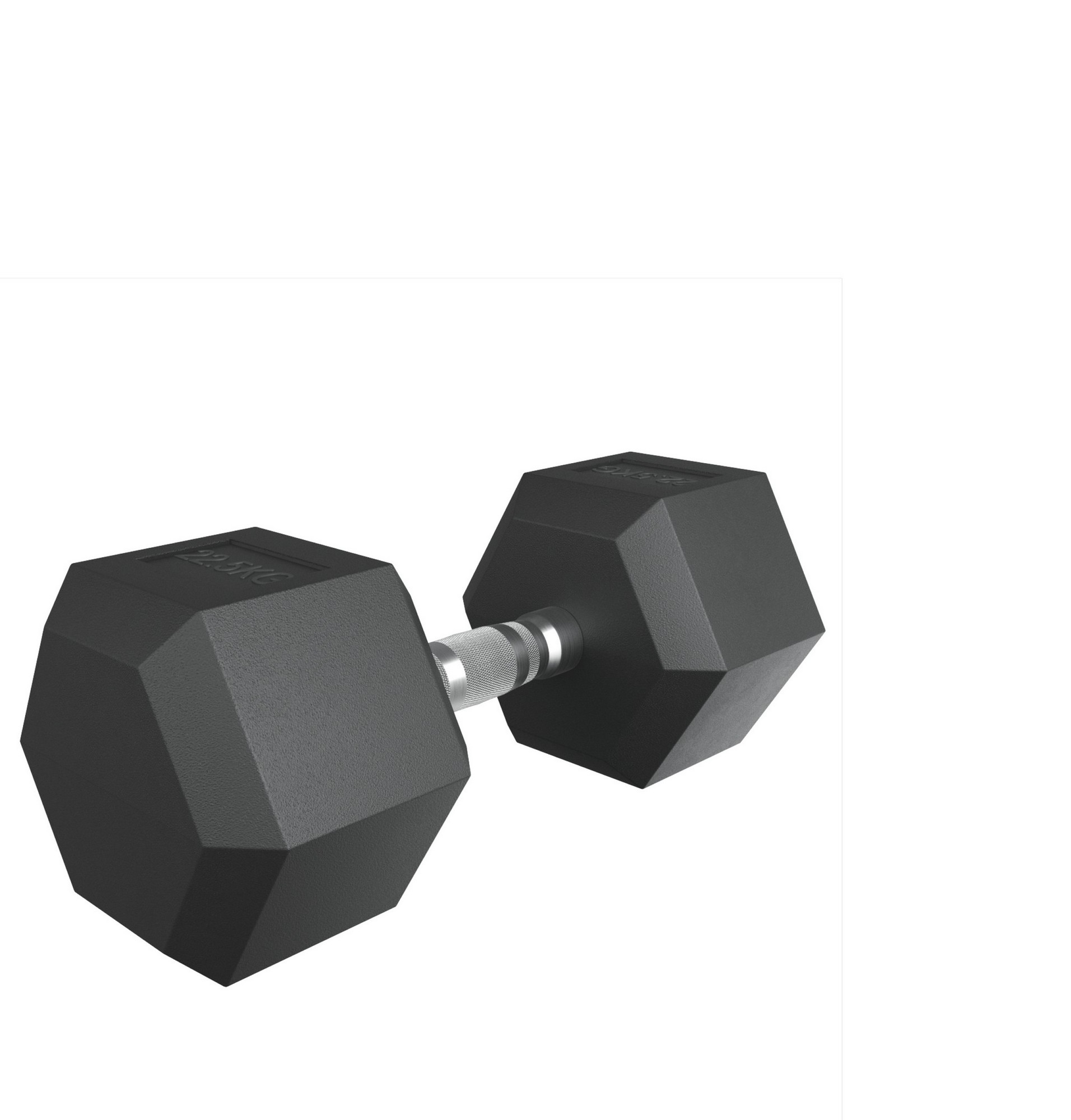 Гантель гексагональная обрезиненная 22,5 кг UnixFit DBHEX22_5