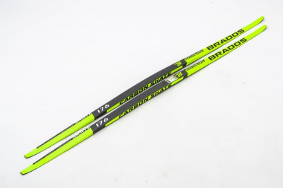 Лыжи гоночные STC BRADOS CARBON SKATE GH7200 Yellow жесткость H-1