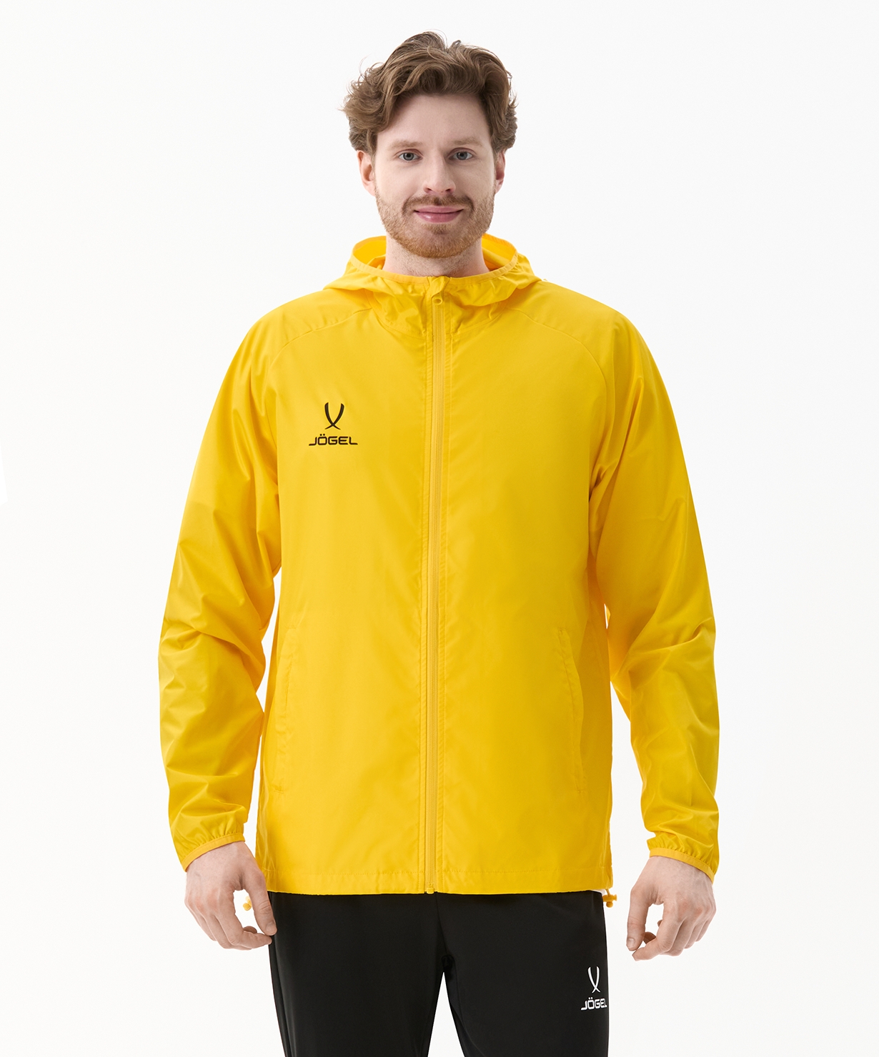 Куртка ветрозащитная Jogel CAMP Rain Jacket, желтый