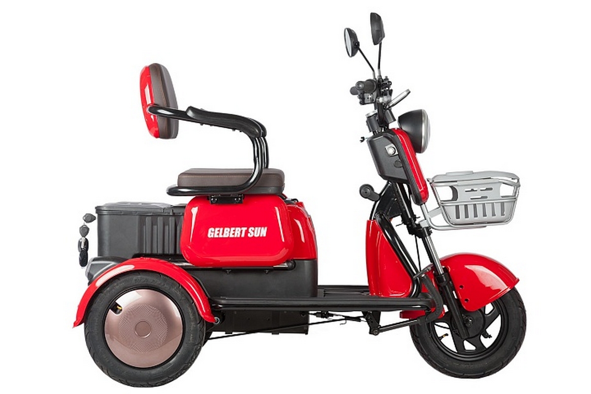 Электротрицикл 48V/60V 650Вт RuTrike Gelbert Sun 0000271