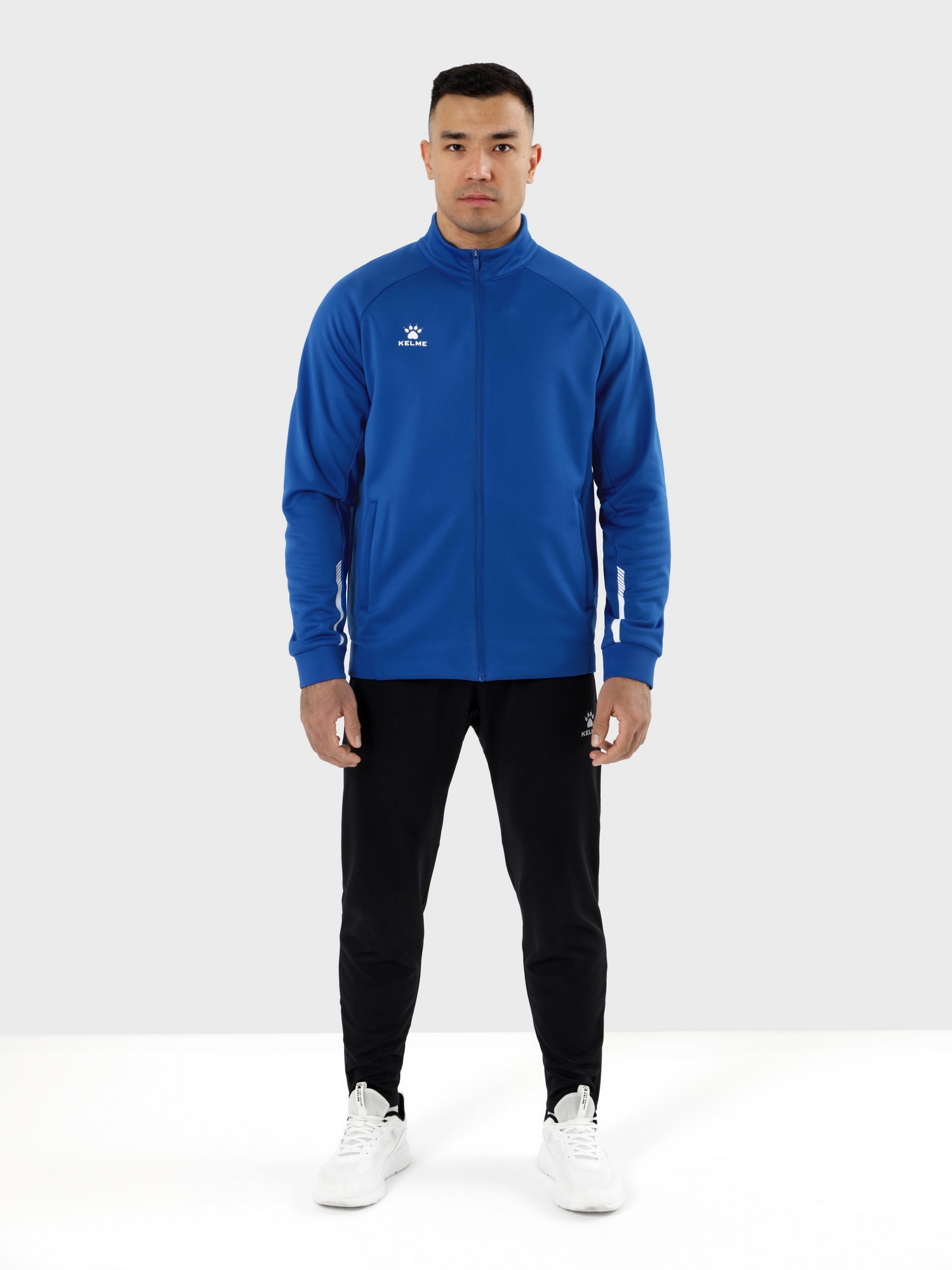 Олимпийка Kelme Knitted Jacket (plus Fleece) 7461WT1143-481 Blue