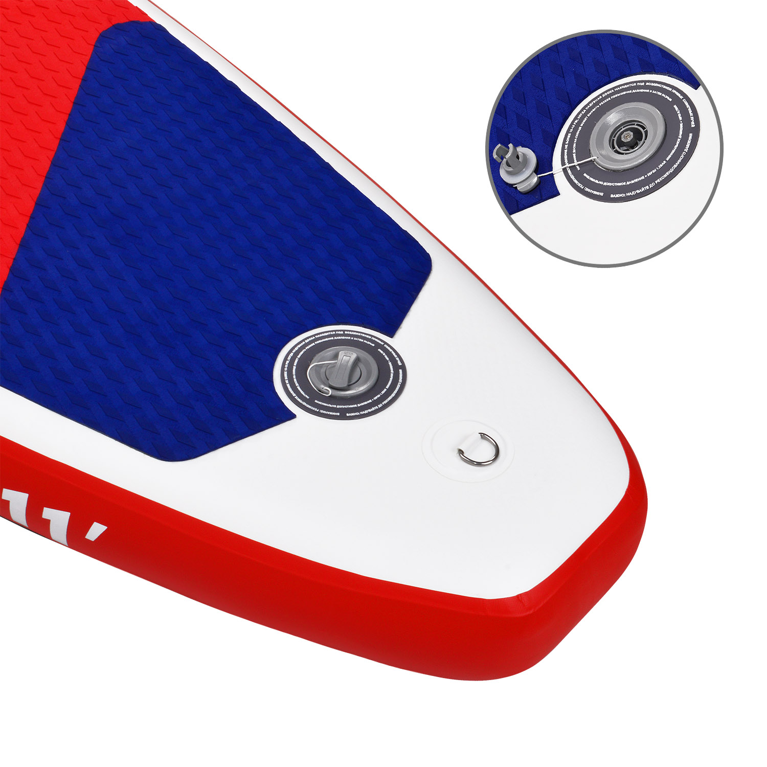 Сапборд Alpha Caprice CK-11R (White/Red/Blue 11S)