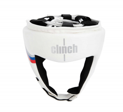 Шлем боксерский Clinch Olimp C112 белый