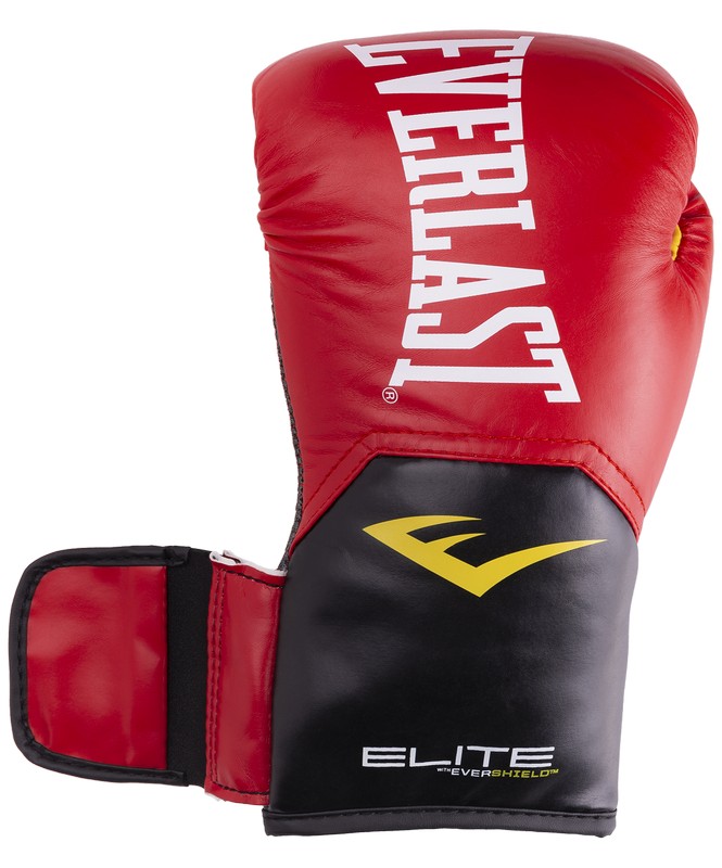 Перчатки боксерские Everlast Elite ProStyle P00001243-10, 10oz, к/з, красный