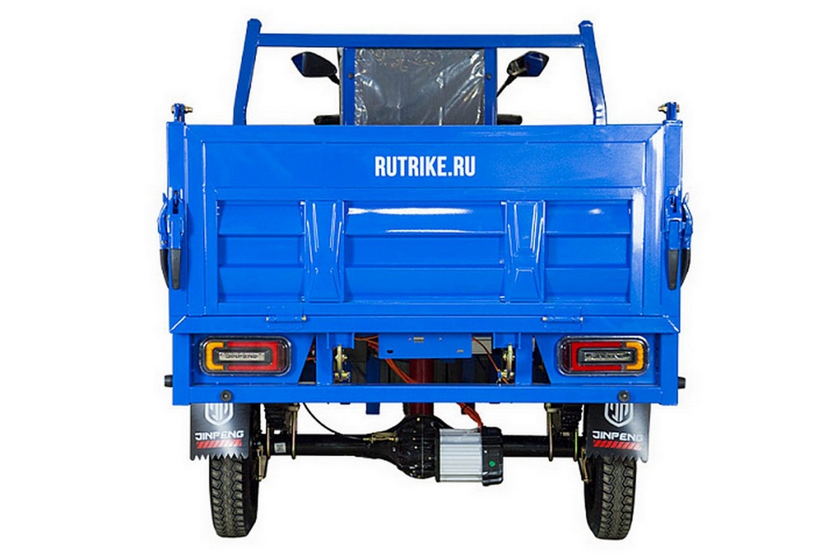 Грузовой электрический трицикл RuTrike D5 1700 гидравлика (60V1200W) 024732-2798 темно-зеленый