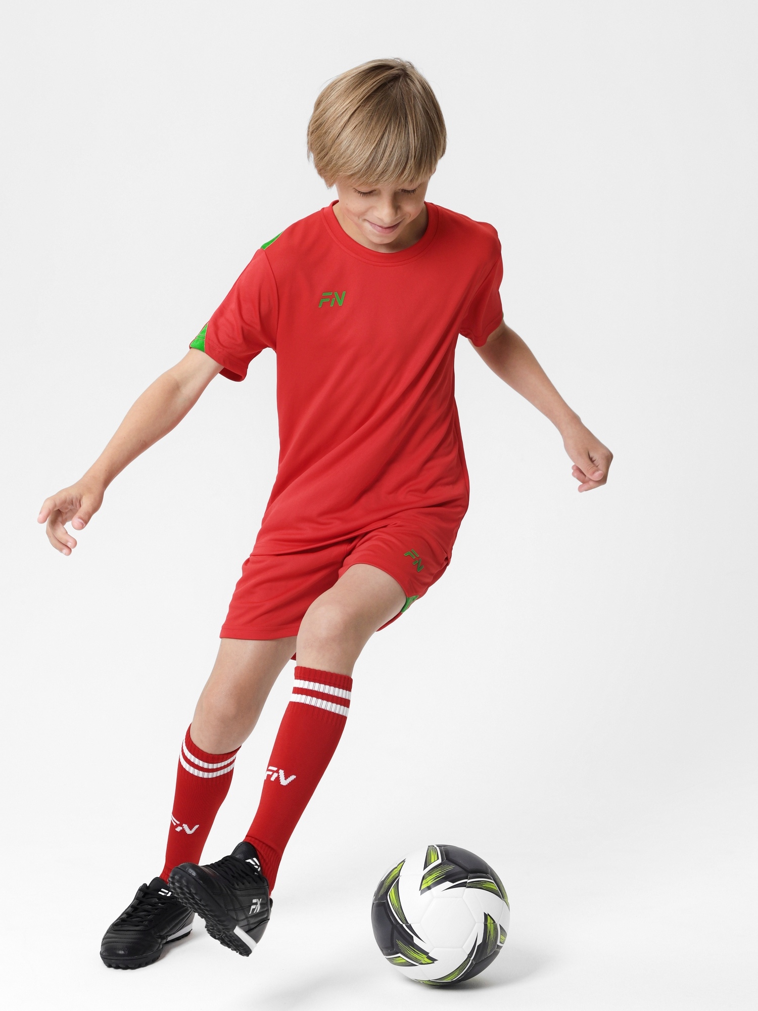 Детская футбольная форма FN Dignity Kid KFN4261021-675 Red