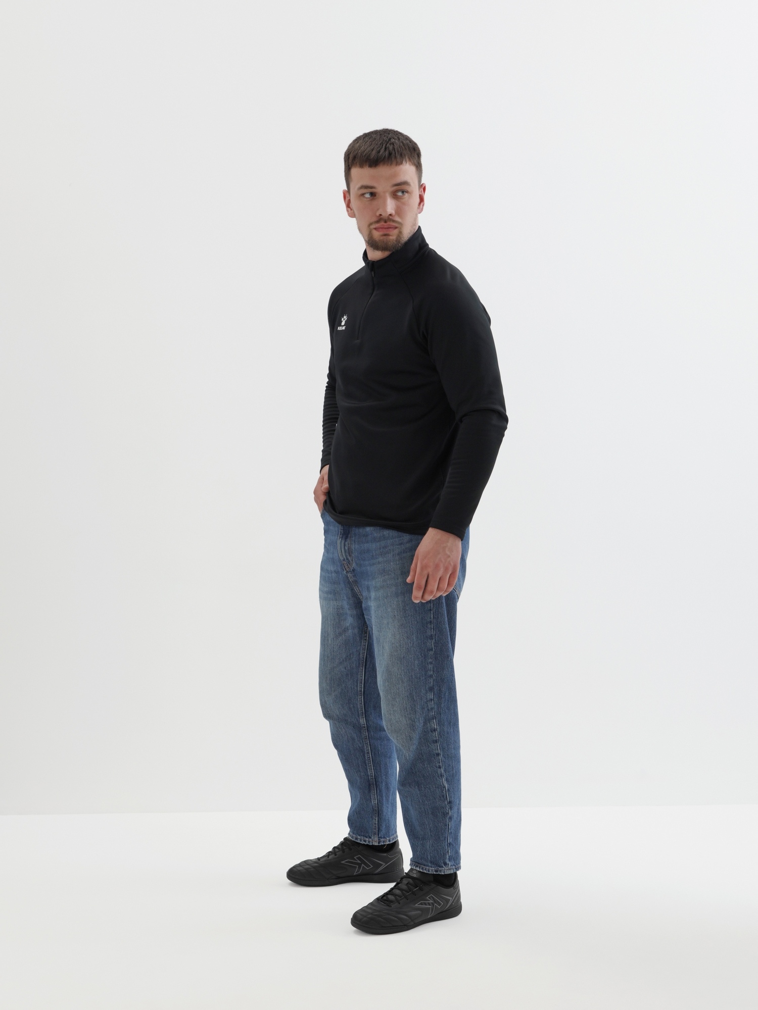 Олимпийка Kelme Pullover (fleece) 7461TT1052-000 Black