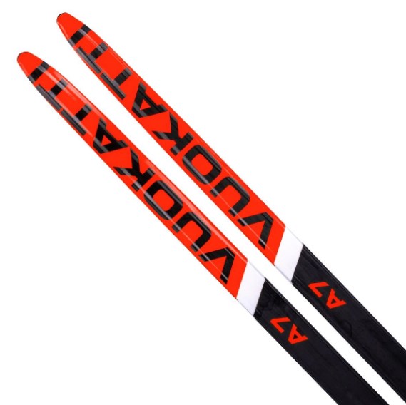 Лыжи Vuokatti Wax Black/Red